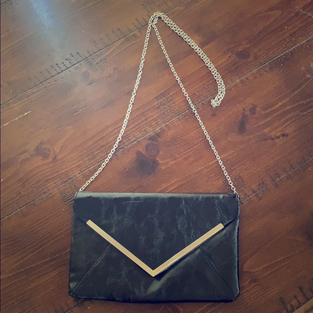 INC Crossbody Purse with Chain Strap